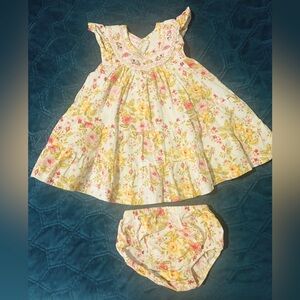 Bonnie baby girls dress, 12 M, spring dress